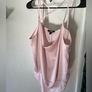 (3/$15) FINAL DROP - Express Light Pink Bodysuit